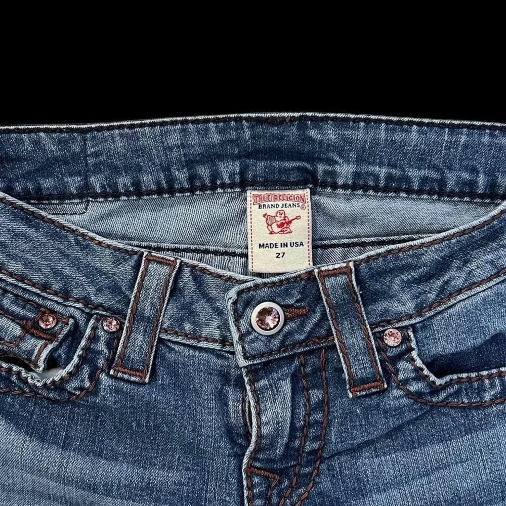 True Religion Vintage Dark Blue Skinny Jeans